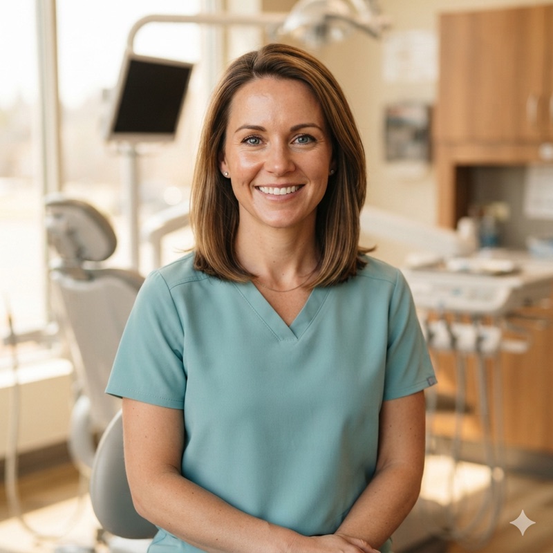 Dentalhygienikerin Lena Fischer