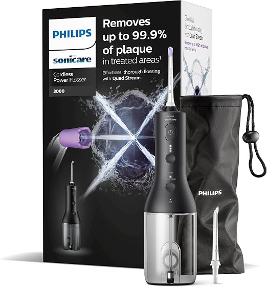 Philips Sonicare Power Flosser 3000 (Schwarz, HX3826/33)